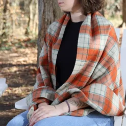 Mount Vernon Tartan - Stole - Oversized Scarf