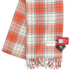 Mount Vernon Tartan Viscose Scarf- Oversize