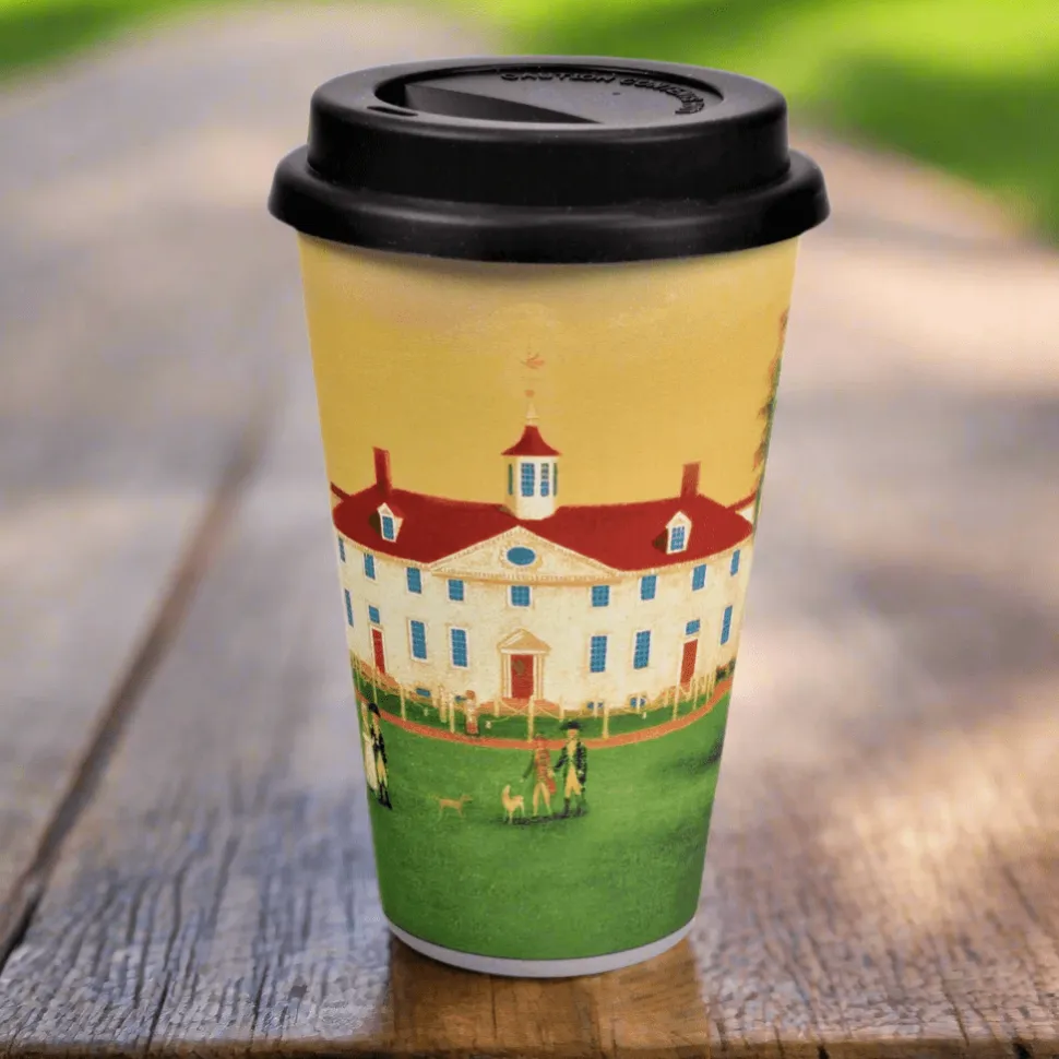 Mount Vernon Travel Mug