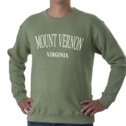Mount Vernon Virginia - Sage Sweatshirt