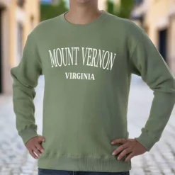 Mount Vernon Virginia - Sage Sweatshirt