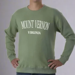 Mount Vernon Virginia - Sage Sweatshirt