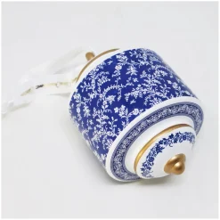 MV Ornament Collection - Porcelain Blue Room Cylinder