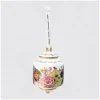 MV Ornament Collection - Porcelain Tobacco Leaf Cylinder