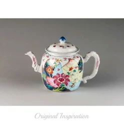 MV Ornament Collection - Porcelain Tobacco Leaf Cylinder