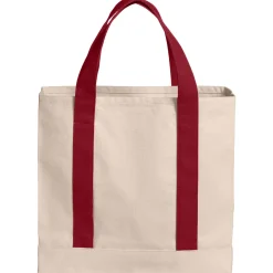 Navy Blue George Washington Book Tote - Navy or Red