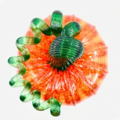 Orange Glass Pumpkin - Luke Adams - Three Sizes