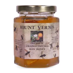 Orange Infused Raw Honey
