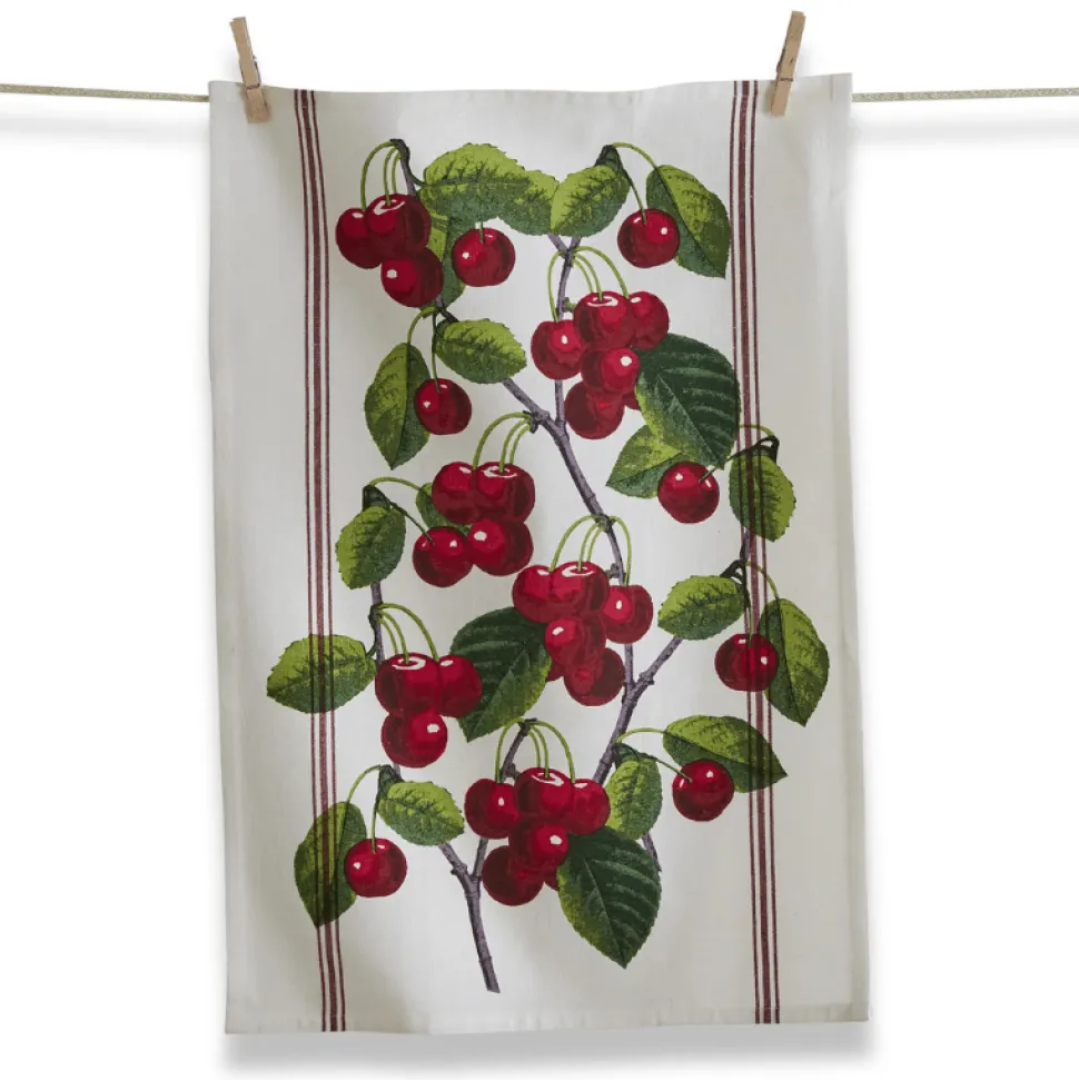 Orchard Cherries Dishtowel