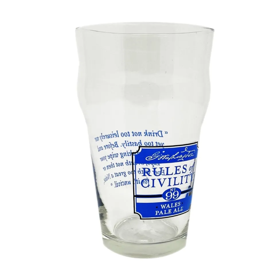 Rule 99 Pub Glass - 20 oz.