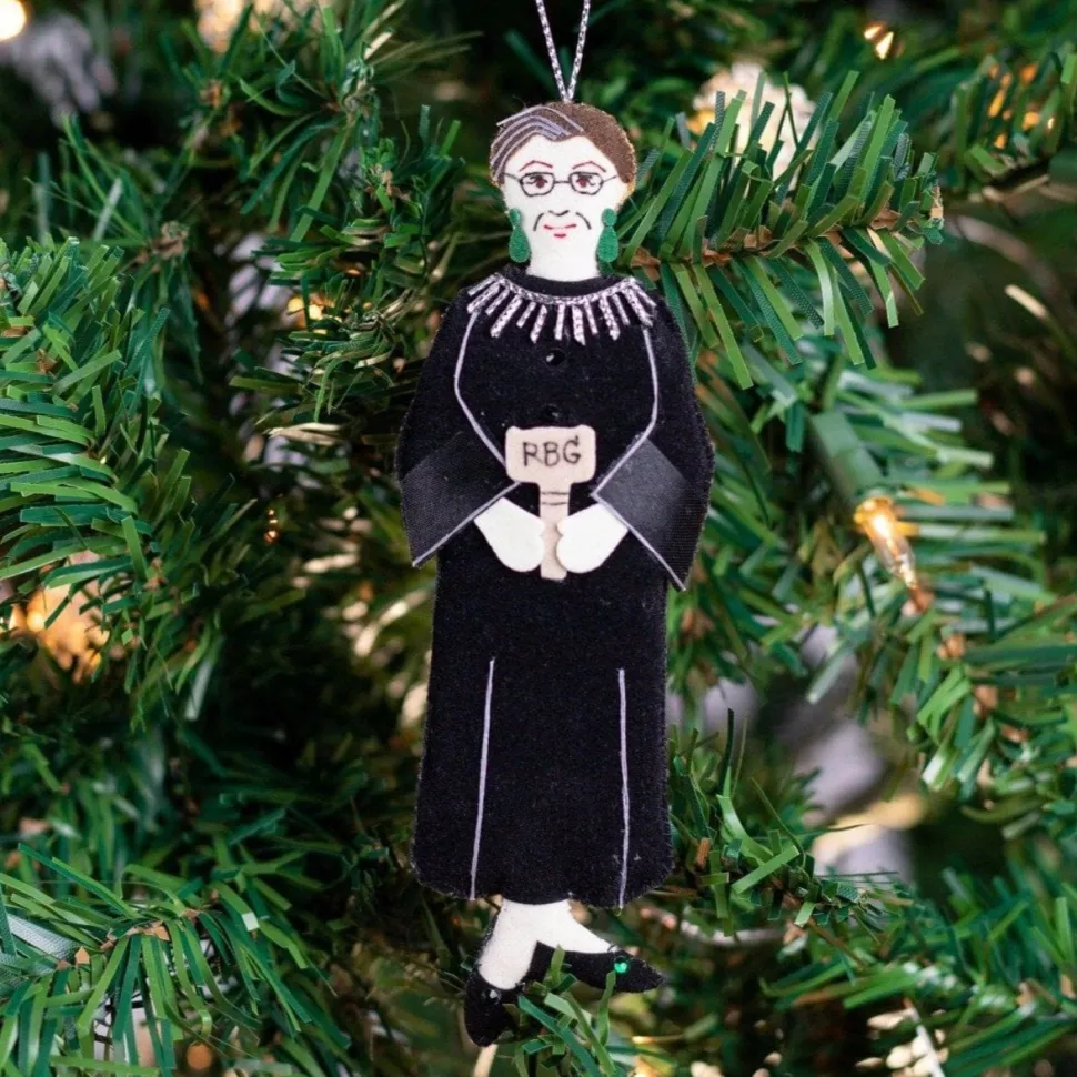 Ruth Bader Ginsburg Ornament