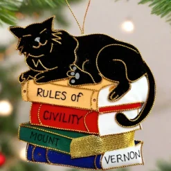 St. Nicolas Cat Ornament - Mount Vernon Exclusive