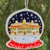 St. Nicolas Mount Vernon Snowglobe Ornament