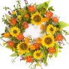 Sunflower Wreath - Bright Floral Wreath