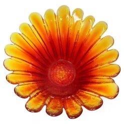 Tangerine Sunflower Bowl