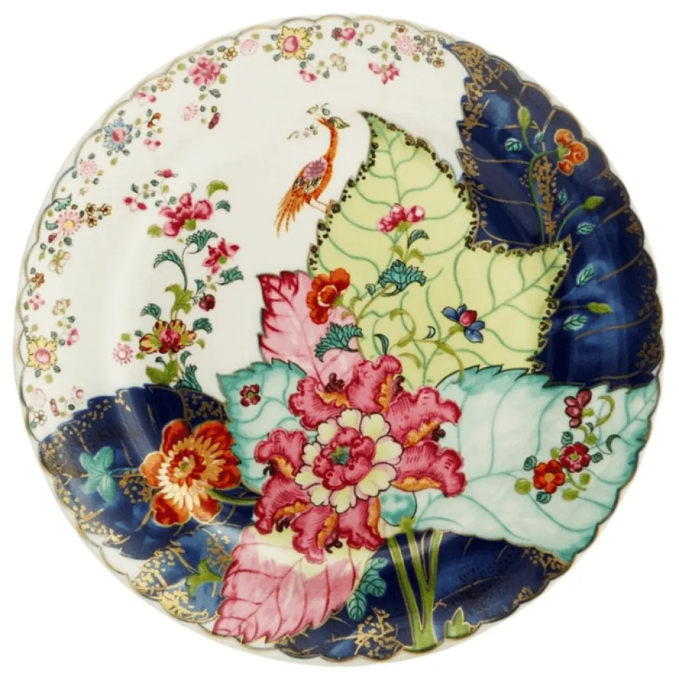 Tobacco Leaf Bread & Butter Plate