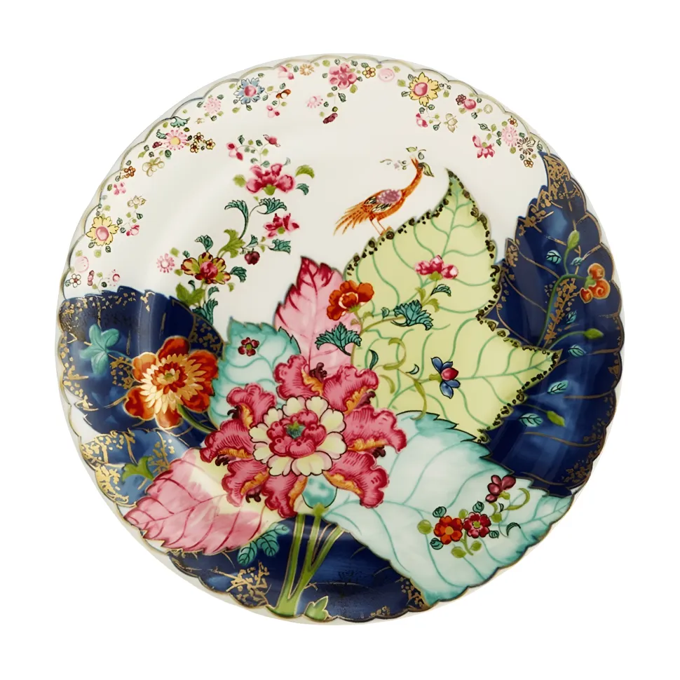 Tobacco Leaf Dessert Plate