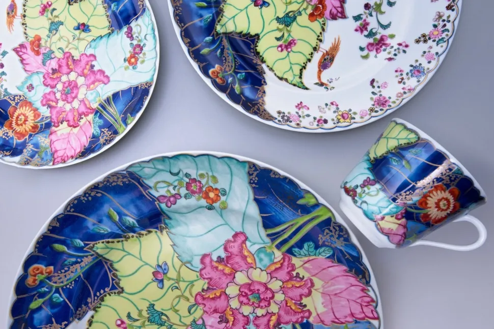 Tobacco Leaf Dessert Plate