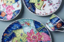 Tobacco Leaf Dessert Plate