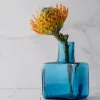 Turquoise Block Bud Vase