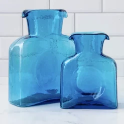 Turquoise Water Bottle - Blenko Water Bottle