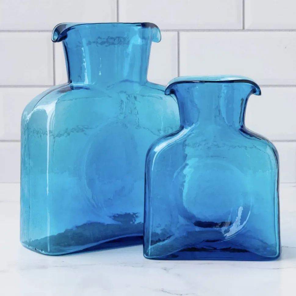 Turquoise Water Bottle - Blenko Water Bottle