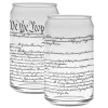 US Constitution Tall Glassware