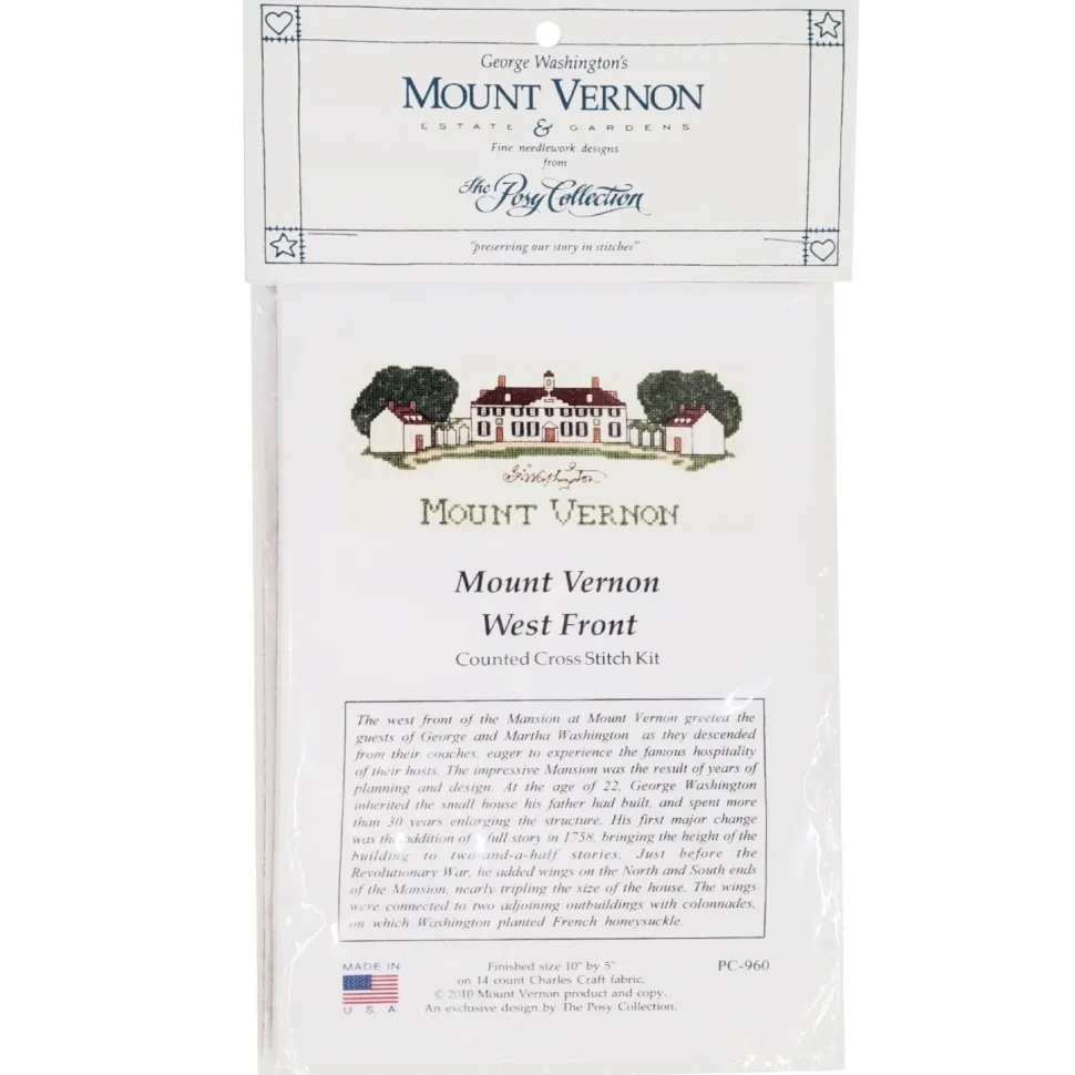 West Front Counted Cross Stitch Kit