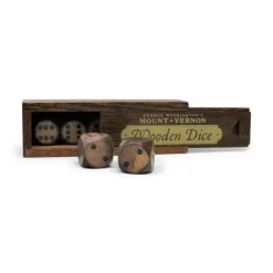 Wooden Dice Set